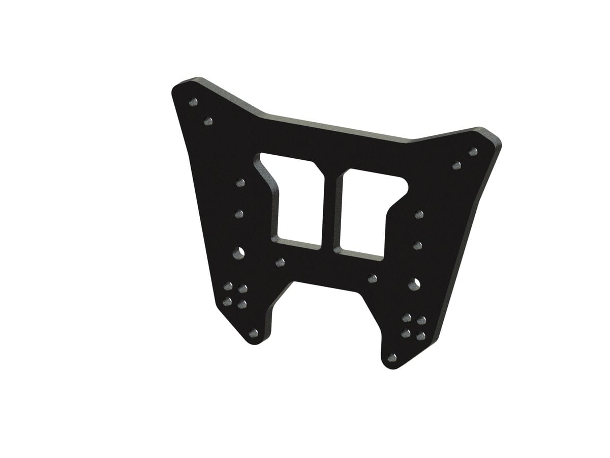 ARA320581 REAR SHOCK TOWER ALUMINUM BLACK