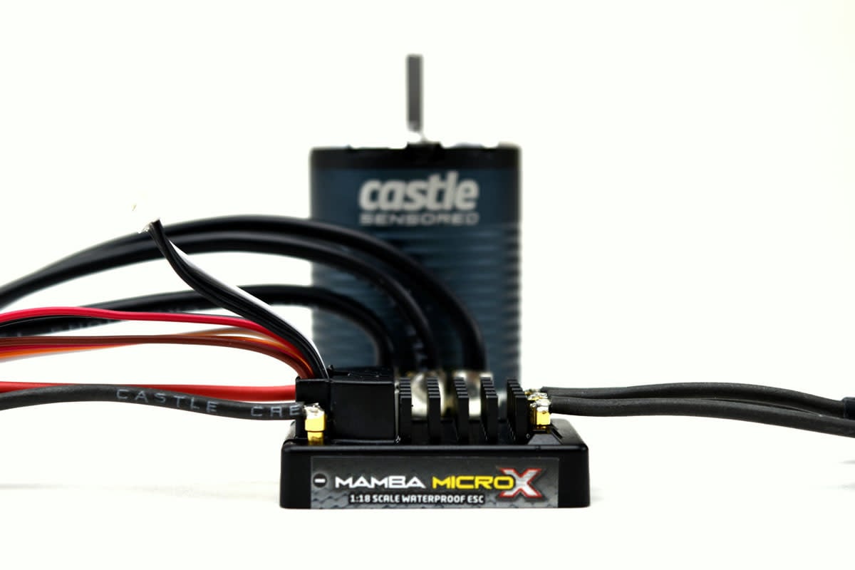 CSE010016201 MAMBA MICRO X 12.6V ESC,1406-1900KV SENSORED COMBO