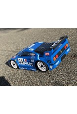 DELTA PLASTIK USA DP0100/2 FERRARI F40 1/8 SCALE GT SPEED RUN BODY: CLEAR