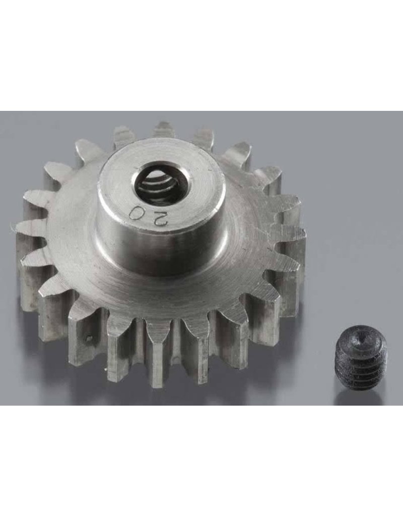 ROBINSON RACING RRP1720 32P PINION GEAR 20T (3.17MM BORE): HARDENED ABSOLUTE