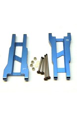 STRC SPTST2555XB ALUMINUM REAR A-ARMS WITH STEEL HINGE PINS FOR TRAXXAS SLASH 2WD: BLUE