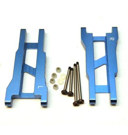 STRC SPTST2555XB ALUMINUM REAR A-ARMS WITH STEEL HINGE PINS FOR TRAXXAS SLASH 2WD: BLUE