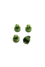 STRC SPTST3767G ALUMINUM SHOCK CAPS FOR TRAXXAS 2WD: GREEN (4)
