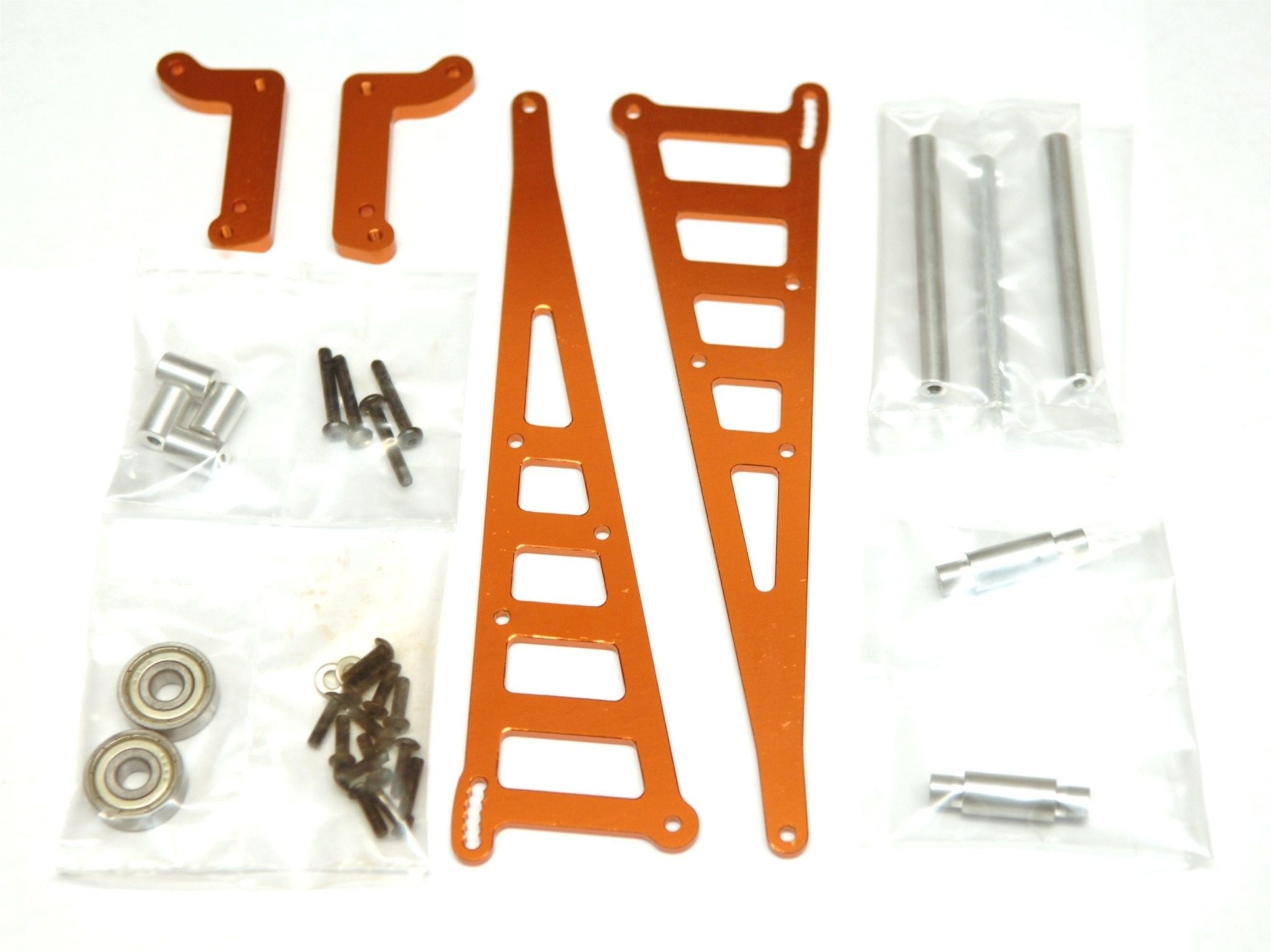 SPTSTX71071O ALUMINUM WHEELIE BAR FOR TEAM ASSOCIATED DR10: ORANGE