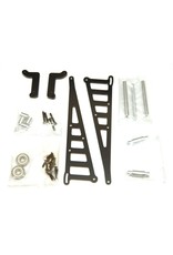 STRC SPTSTX71071BK ALUMINUM WHEELIE BAR FOR TEAM ASSOCIATED DR10: BLACK