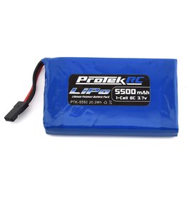 PROTEK RC PTK-5550 1S LIPO 3.7V 5500MAH TRANSMITTER BATTERY: JR (SANWA M17)