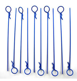 IMEX RCO4024 MEDIUM LONG BODY PINS (10): BLUE