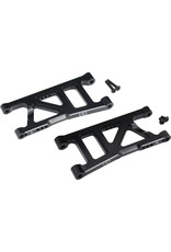HOT RACING HRAATF5601 ALUMINUM LOWER REAR SUSPENSION ARMS FOR ARRMA 1/10 4X4 (2)
