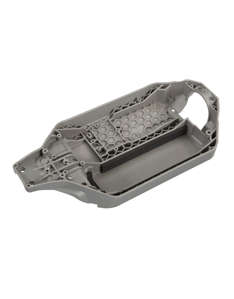TRAXXAS TRA6723R CHASSIS (162MM LONG BATTERY COMPARTMENT) (FITS FLAT STYLE BATTERY PACKS) (USE ONLY WITH #7430R FRONT BULKHEAD & #6726X BATTERY HOLD-DOWN)