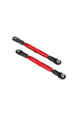 TRAXXAS TRA3644R ALUMINUM CAMBER LINKS 73MM RED