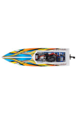 TRAXXAS TRA38104-1-ORNG BLAST: HIGH PERFORMANCE RACE BOAT WITH TQ 2.4GHZ RADIO SYSTEM