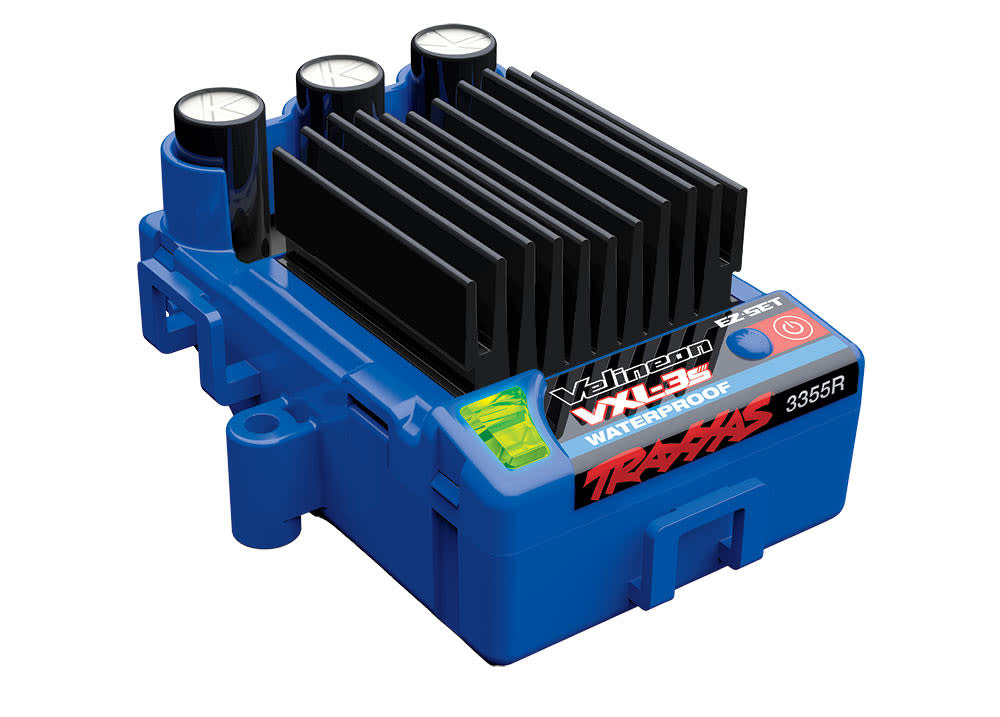 TRA3355R VELINEON VXL-3S ELECTRONIC SPEED CONTROL, WATERPROOF