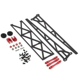 DRAG RACE CONCEPTS DRC-391-0001 SLIDER WHEELIE BAR MID MOTOR RED