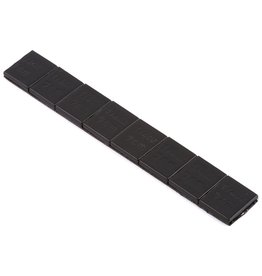 DRAG RACE CONCEPTS DRC-700 1/4 OZ. SELF-STICK CHASSIS WEIGHTS: BLACK (8)