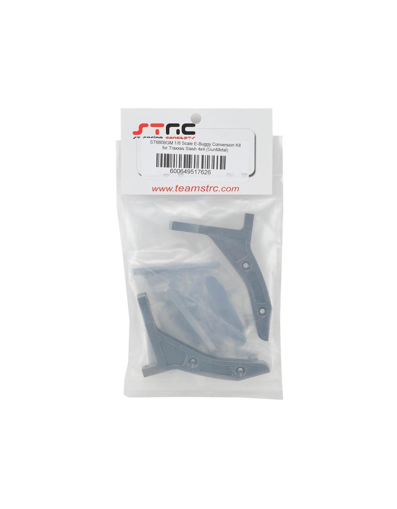 STRC SPTST6808GM 1/8TH SCALE E-BUGGY CONVERSION KIT FOR TRAXXAS SLASH 4X4: GUNMETAL
