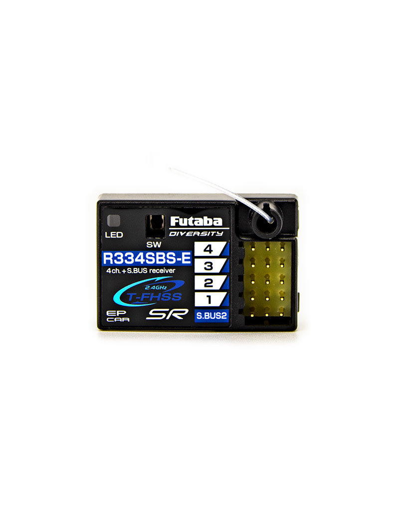 FUTABA FUT01004396-3 7PXR 7-CHANNEL 2.4GHZ T-FHSS RADIO SYSTEM W/ R334SBS-E (ELECTRIC MODELS ONLY)