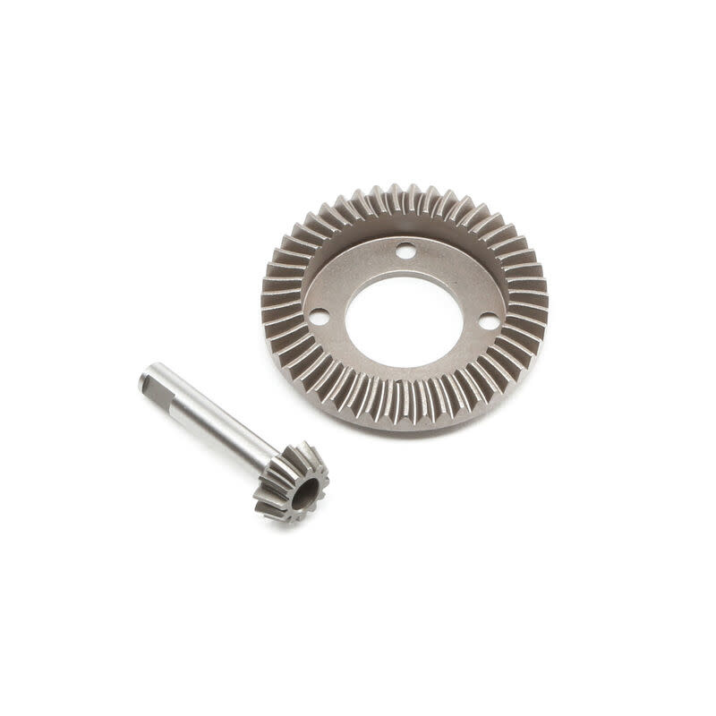 LOS242013 FRONT 47T DIFF GEAR & 12T PINION: 8 & 8T RTR