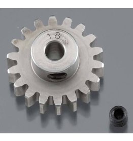 ROBINSON RACING RRP1718 32P PINION GEAR 18T (3.17MM BORE): HARDENED ABSOLUTE