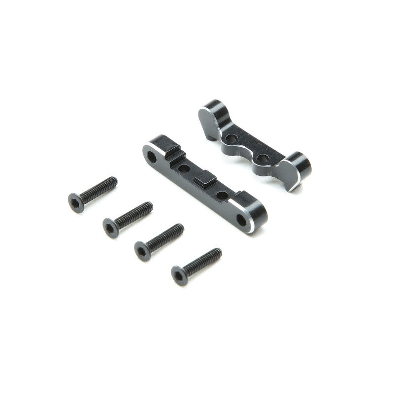 LOS311006 PIVOT BLOCK SET, REAR, ALUMINUM: MINI-T 2.0
