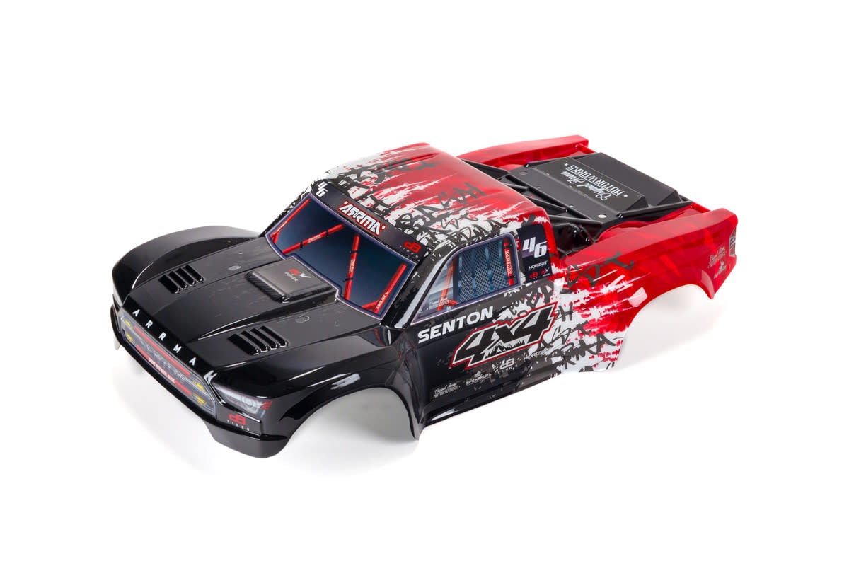 ARA402312 SENTON 4X4 BLX FINISHED BODY: RED