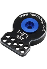 HOT RACING HRASHS88H25 DD HD ALUMINUM UNIVERSAL SERVO SAVER 25TEETH
