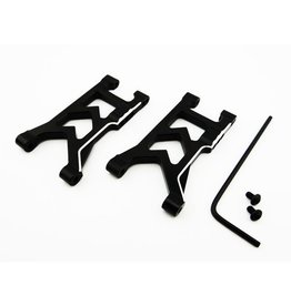 HOT RACING HRALTN5501 ALUMINUM LOWER ARM FOR TRAXXAS LATRAX SST, TETON