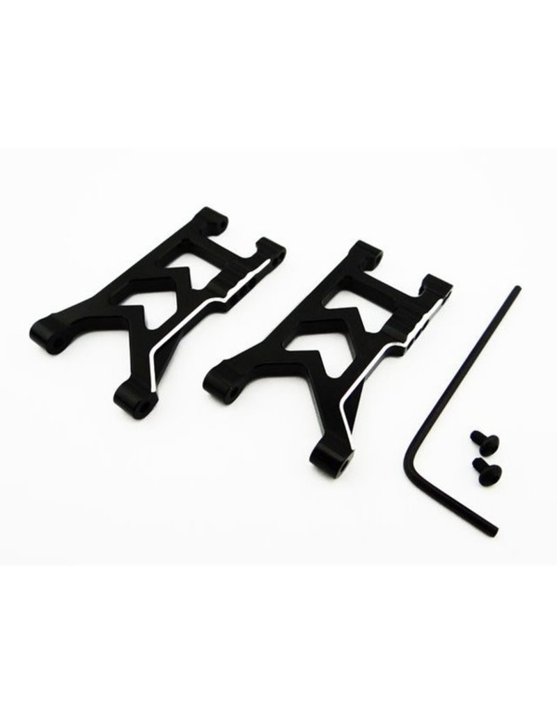 HOT RACING HRALTN5501 ALUMINUM LOWER ARM FOR TRAXXAS LATRAX SST, TETON