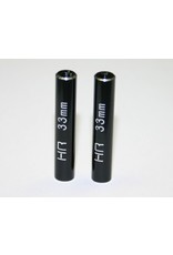 HOT RACING HRARCL63301 ALUMINUM 6x33MM W/ M3 THREADS LINK (2)