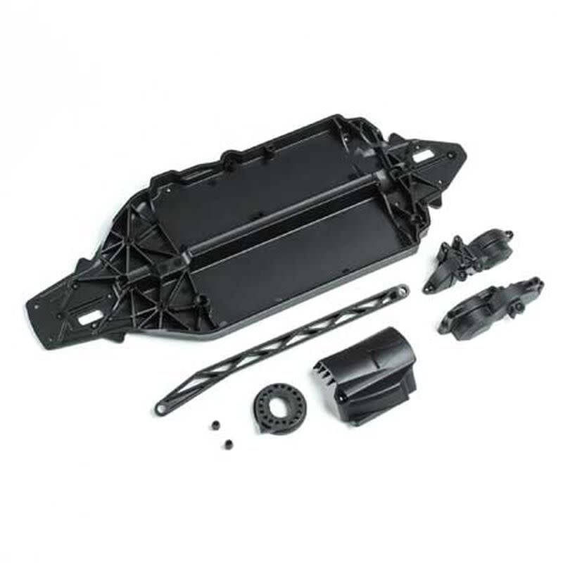 LOS232066 CHASSIS, GEAR COVER, HEAT SHIEL: V100