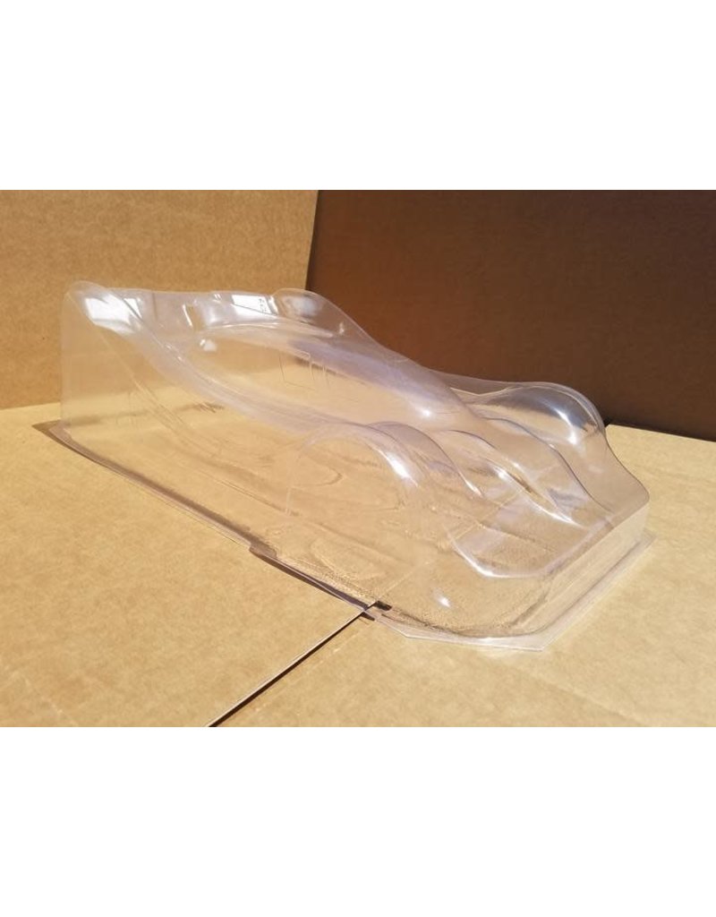 DELTA PLASTIK USA DP7505/2 DOME GT2 1/8 SCALE BODY: CLEAR