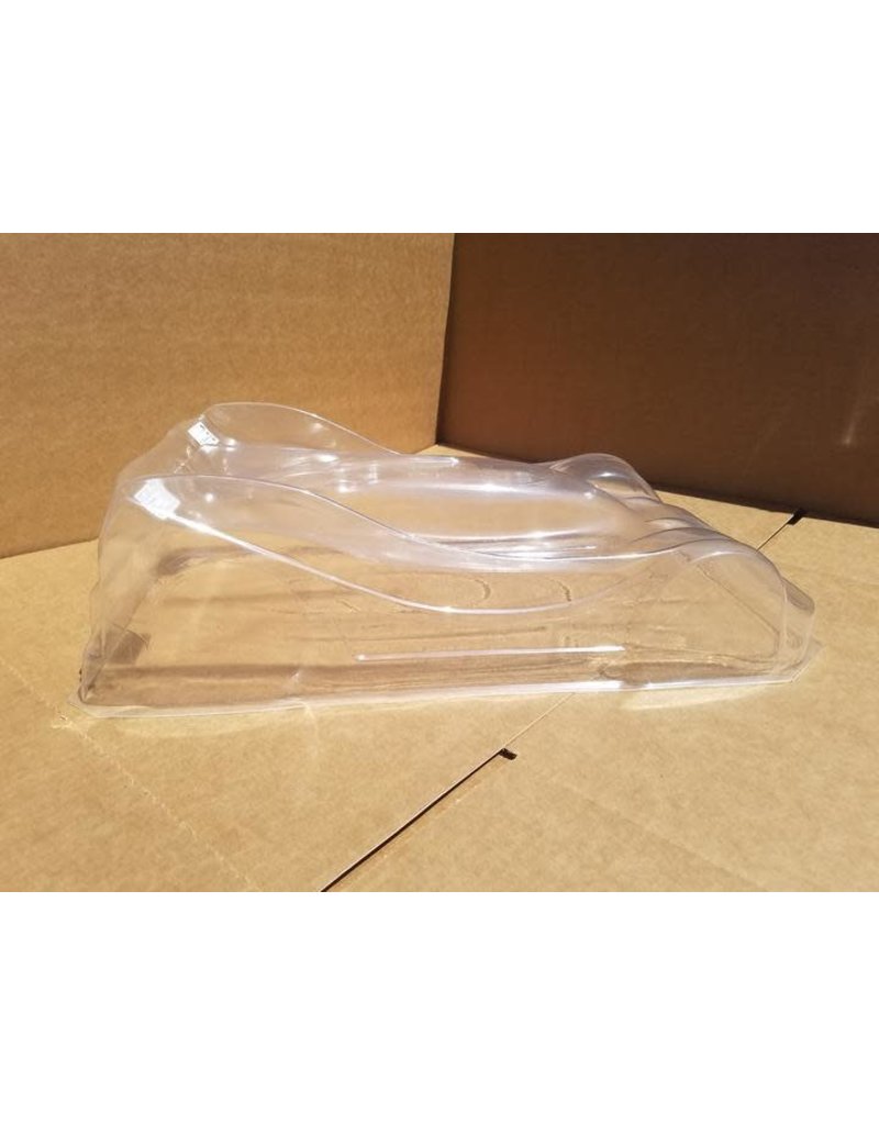 DELTA PLASTIK USA DP7505/2 DOME GT2 1/8 SCALE BODY: CLEAR