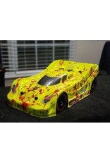 DELTA PLASTIK USA DP7505/2 DOME GT2 1/8 SCALE BODY: CLEAR