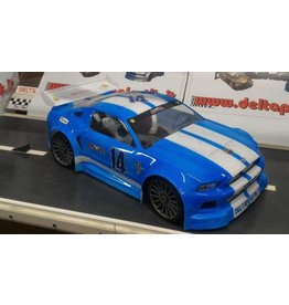 DELTA PLASTIK USA DP0175/2 MUSTANG 1/8 SCALE GT BODY: CLEAR