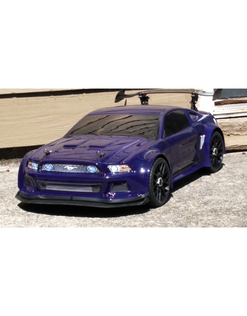 DELTA PLASTIK USA DP0175/2 MUSTANG 1/8 SCALE GT BODY: CLEAR