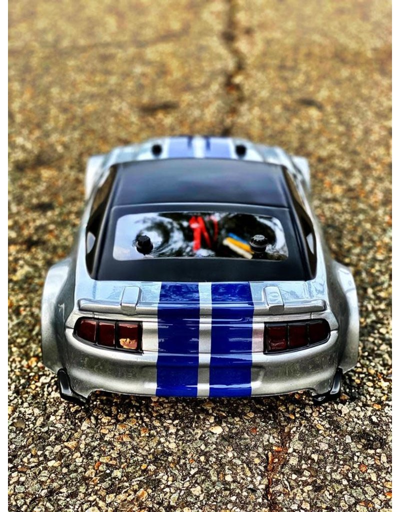 DELTA PLASTIK USA DP0175/2 MUSTANG 1/8 SCALE GT BODY: CLEAR