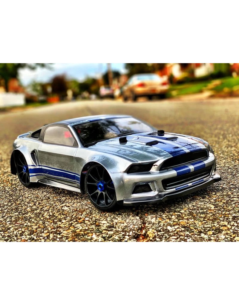 DELTA PLASTIK USA DP0175/2 MUSTANG 1/8 SCALE GT BODY: CLEAR