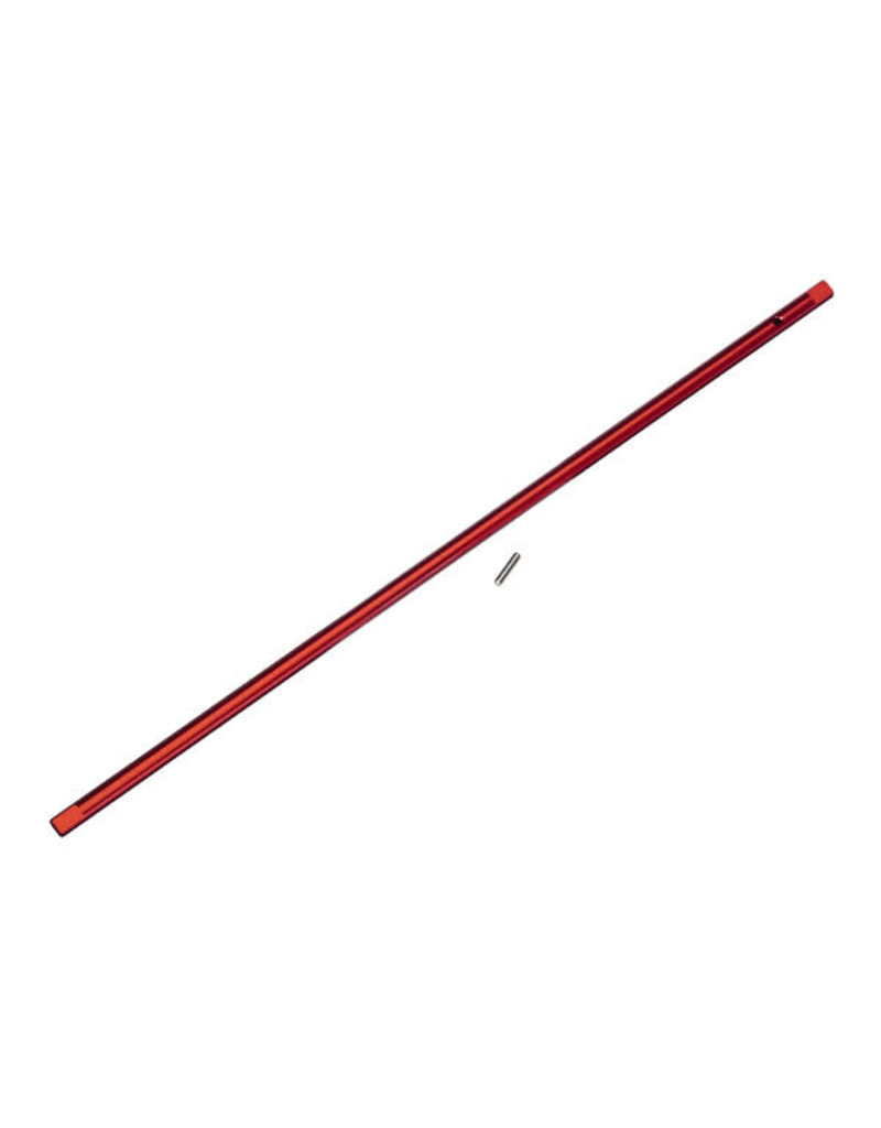 TRAXXAS TRA8355R DRIVESHAFT, CENTER, ALUMINUM (RED-ANODIZED)