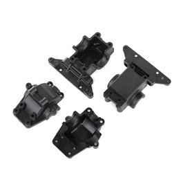 TRAXXAS TRA7530 BULKHEAD, FRONT & REAR / DIFFERENTIAL HOUSING, FRONT & REAR