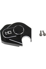 HOT RACING HRASXTF38C01 ALUMINUM GEAR BOX COVER FOR AXIAL SCX24