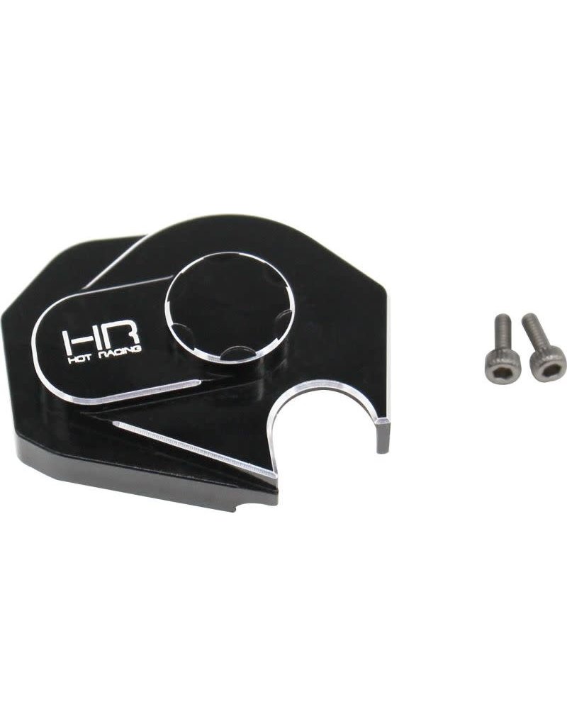 HOT RACING HRASXTF38C01 ALUMINUM GEAR BOX COVER FOR AXIAL SCX24