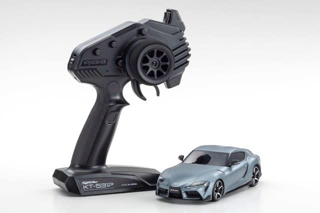 KYO32619GM MINI-Z AWD MA-020 READYSET TOYOTA GR SUPRA: GRAY METALLIC