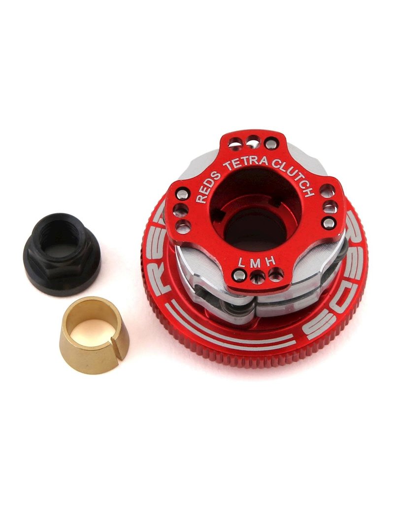 REDS RACING REDMUQU0064 34MM "TETRA" V3 OFF-ROAD ADJUSTABLE 4-SHOE CLUTCH SYSTEM