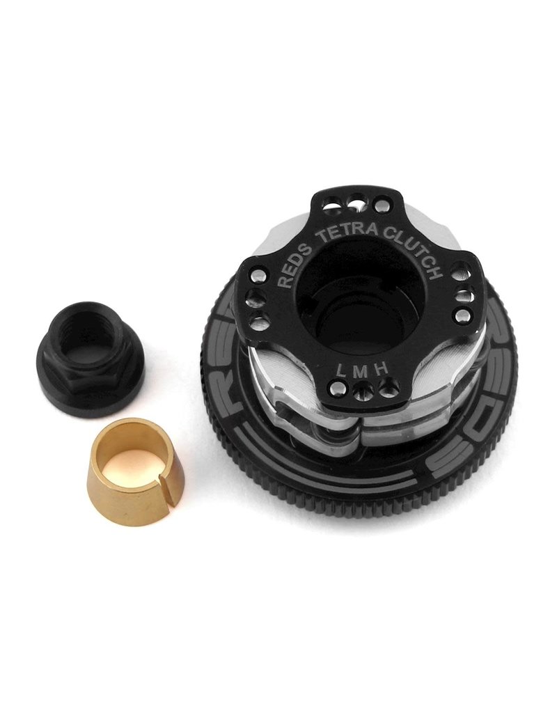 REDS RACING REDMUQU0065 32MM "TETRA" STEEL OFF-ROAD ADJUSTABLE 4-SHOE CLUTCH SYSTEM