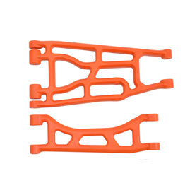 RPM RC PRODUCTS RPM82358 UPPER & LOWER A-ARMS FOR TRAXXAS X-MAXX: ORANGE (2)