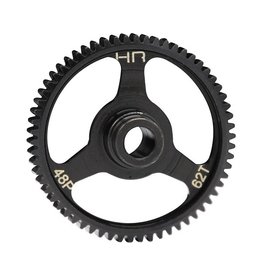 HOT RACING HRASTRF462 48P 62T STEEL SPUR GEAR FOR TRAXXAS 4-TEC 2.0