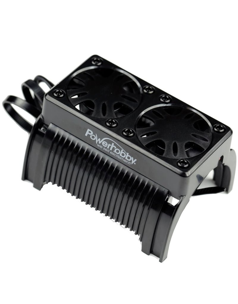 POWER HOBBY PHBPHF009 1/5 TWIN MOTOR COOLING FAN WITH HOUSING