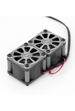 POWER HOBBY PHBPHF116BLACK TWISTER TWIN DUAL 40MM FAN