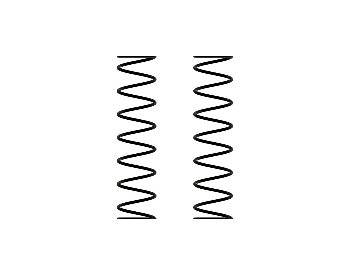 ARA330573 SHOCK SPRINGS: 130MM 2.21N/MM (12.62LB/IN) (2)