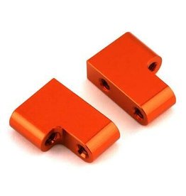 STRC SPTSTC91391SO ALUMINUM STREERING SERVO MOUNT FOR TEAM ASSOCIATED DR10: ORANGE