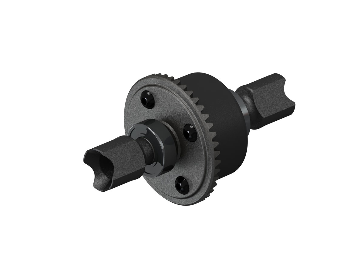 ARA310958 - Front Rear Diff Set, Straight 43T 7k Oil